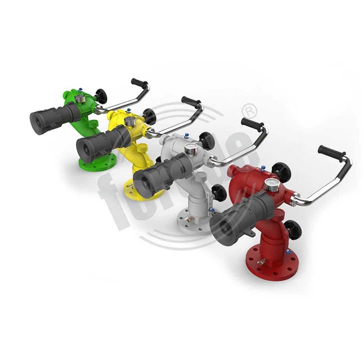 Fixed Manual Lever Fire Water Monitor
